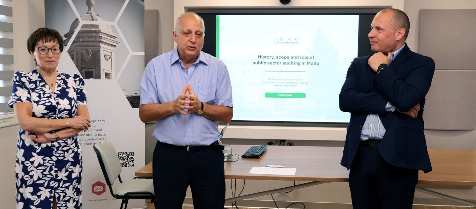 Inaugural training session at the National Audit Office Malta - NAO